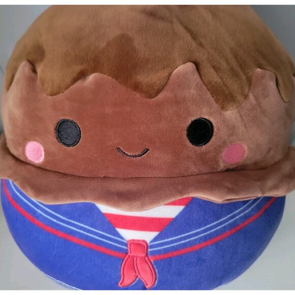Stranger Things Netflix Squishmallow Collab 10” Plush ‘Ahoy Chocolate’ Exclusive - Picture 4 of 11